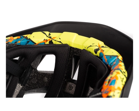 Casque VTT Unisexe BADGER Noir/Multicolore