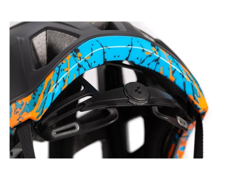 Casque VTT Unisexe BADGER Noir/Multicolore