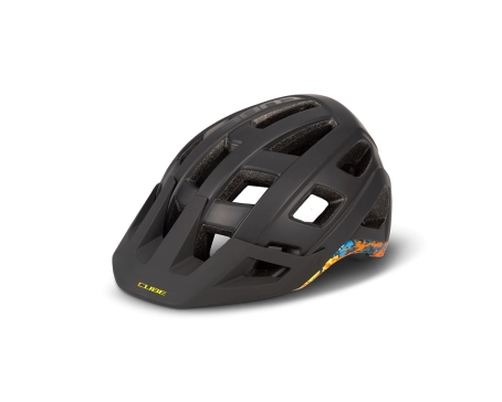 Casque VTT Unisexe BADGER Noir/Multicolore