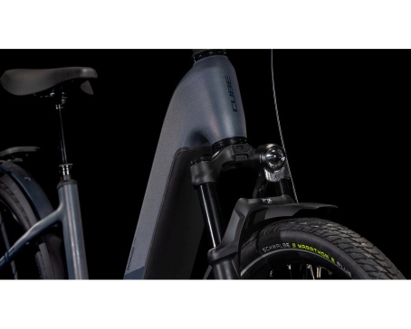 Vélo électrique trekking Unisexe KATHMANDU HYBRID COMFORT SLX 800 Gris