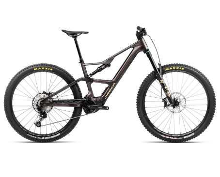 VTT électrique tout suspendu Unisexe RISE LT M20 420W Gris/Or