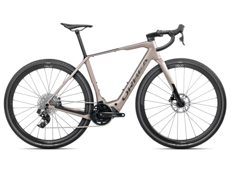 Vélo de gravel électrique Unisexe DENNA M31E Nickel/Carbone