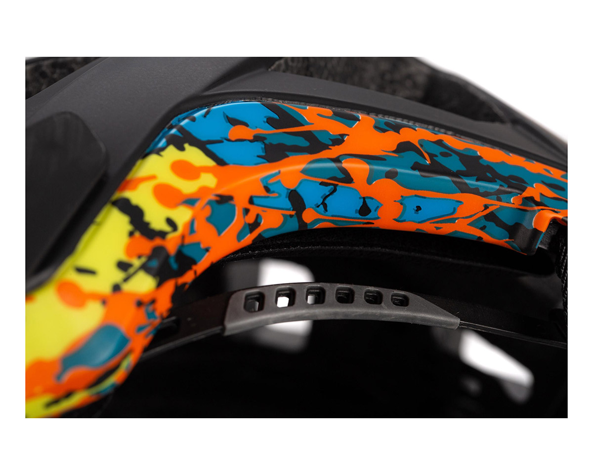 Casque VTT Unisexe BADGER Noir/Multicolore