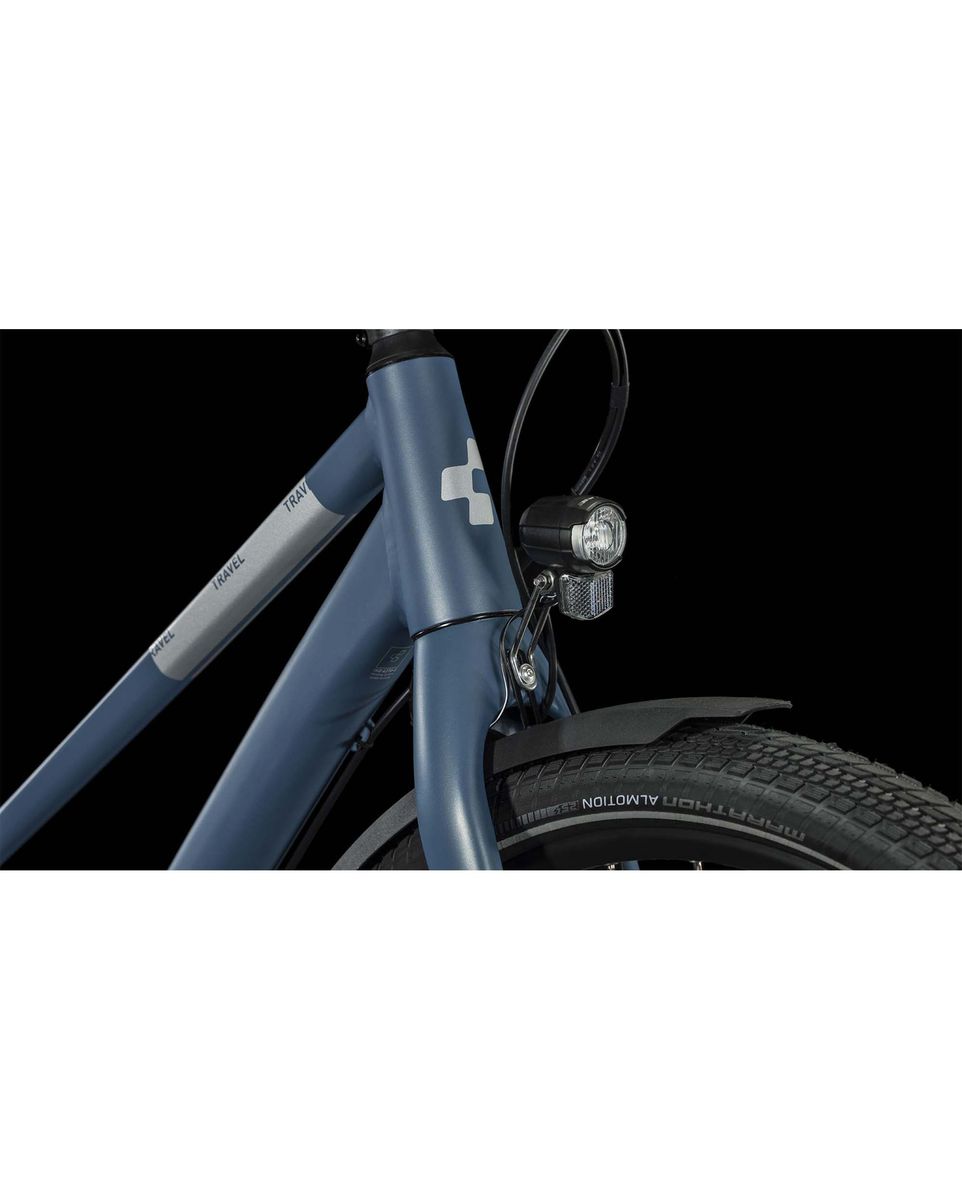 Vélo trekking Femme TRAVEL PRO Bleu