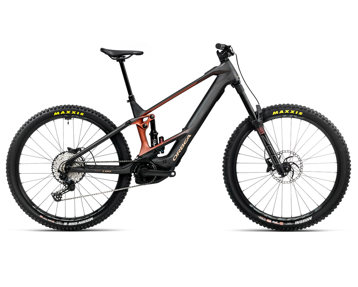 VTT électrique tout suspendu Unisexe WILD M20 Diamant/Rouge